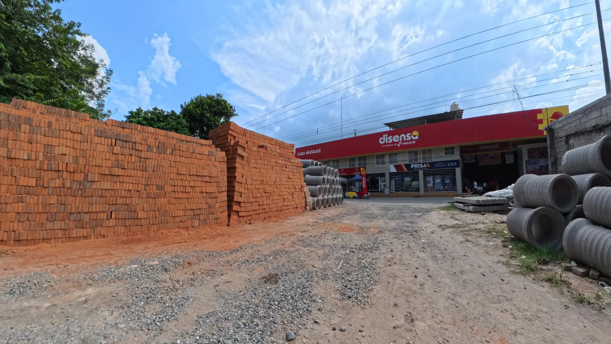 Ladrillos y materiales Disensa